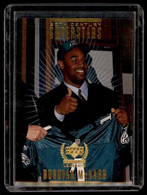 1999 Upper Deck Century Legends 20th Century Superstars Donovan Mcnabb S4 Ebay