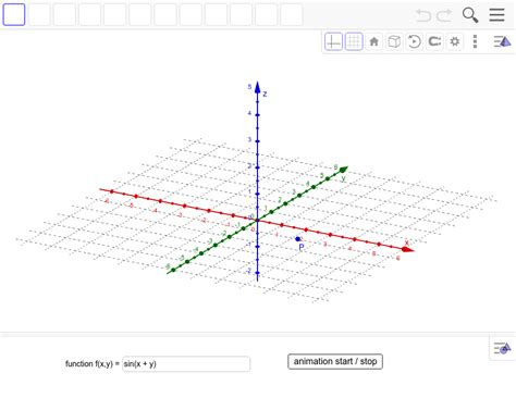 Tangent Plane To An Area Animation Geogebra