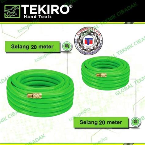 Promo SELANG ANGIN KOMPRESOR TEKIRO 20 METER ROLL Diskon 50 Di