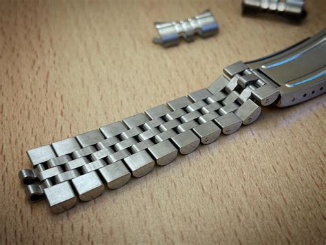 New Mm Jubilee Stainless Steel Solid Bracelet Watch Strap Etsy