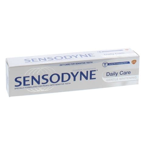 Sensodyne Daily Gentle Whitening Toothpaste 50ml Dental From Chemist Connect Uk