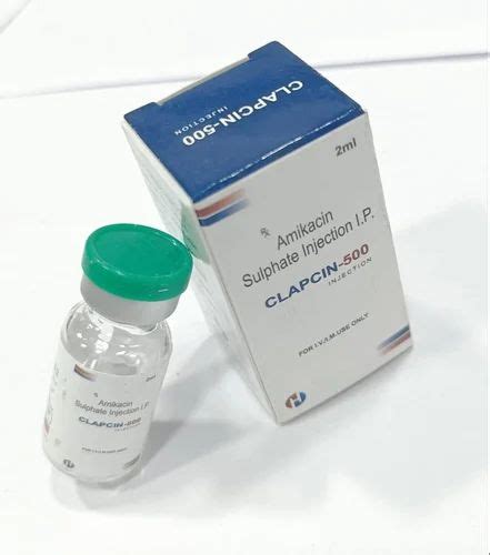 Amikacin Mg Injection At Rs Vial Pharmaceutical Injections In