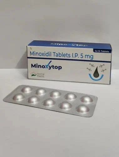 Minoxidil Tablets Ip 5mg At Rs 200 Stripe Lonitab In Nagpur ID