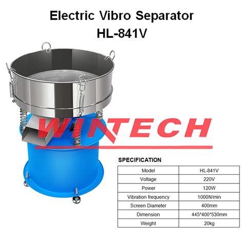 Jual Hl V Mesin Electric Vibro Separator Mesin Ayak Tepung Shopee