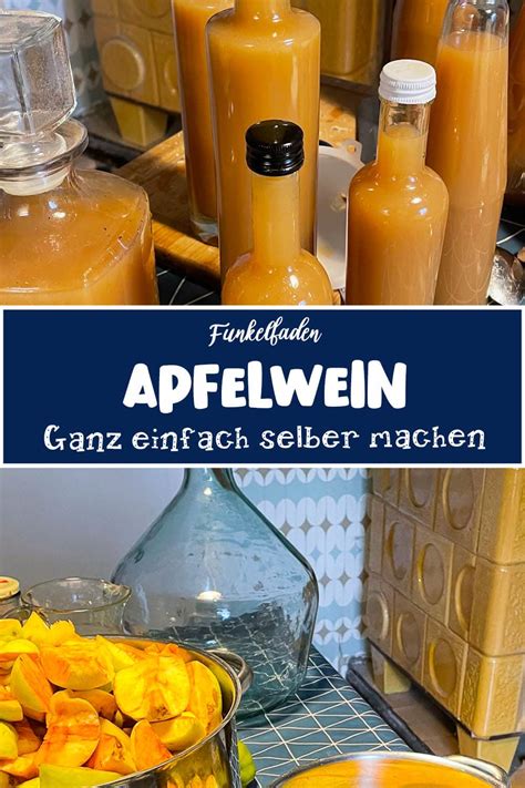 Rezept Apfelwein | Funkelfaden