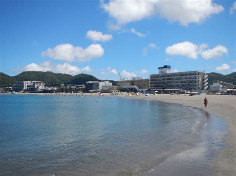 今日201585の森戸海岸海水浴場 三浦半島ビーチマップ