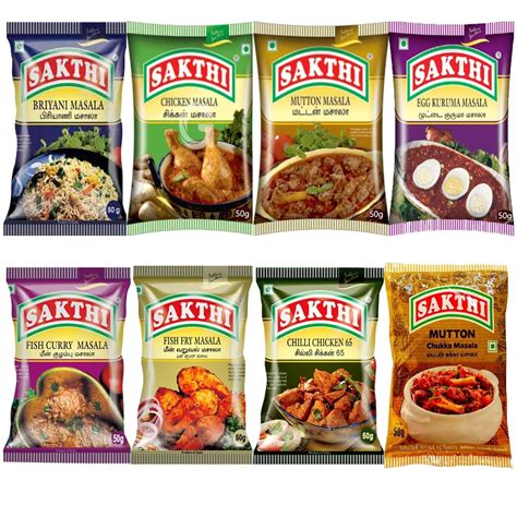 Sakthi Masala Non Veg Combo Pack Pack Of 8 Different Varieties Of