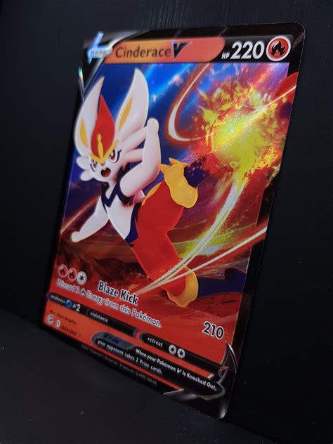 Cinderace V 043264 Fusion Strike Pokémon Pokemon Card English Near