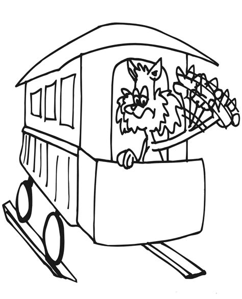 Freight Train Coloring Pages - Coloring Home