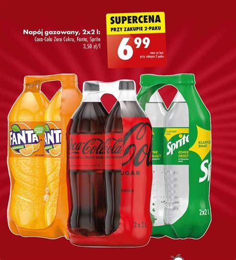 Promocja Nap J Gazowany X I Coca Cola Zero Cukru Fanta Sprite