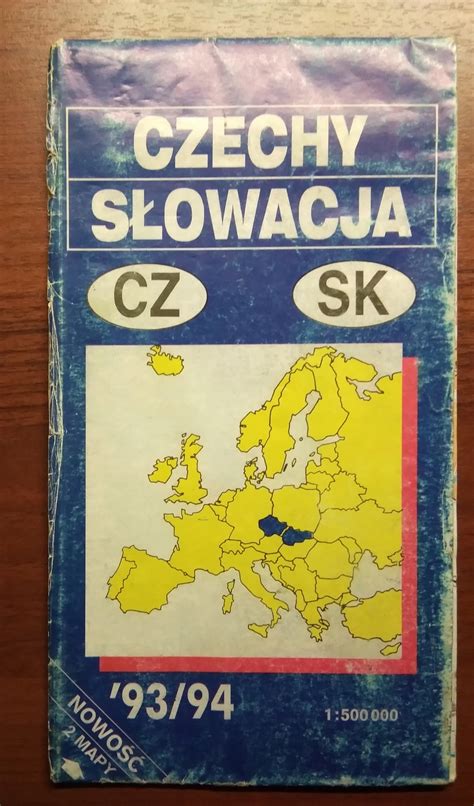 Czechy S Owacja Mapa Samochodowa R Allegro Pl