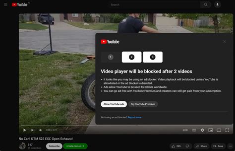 Youtube Ad Blockers Are Not Allowed On Youtube Bad News Page 5