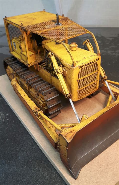 Bulldozer Caterpillar Amt Diorama