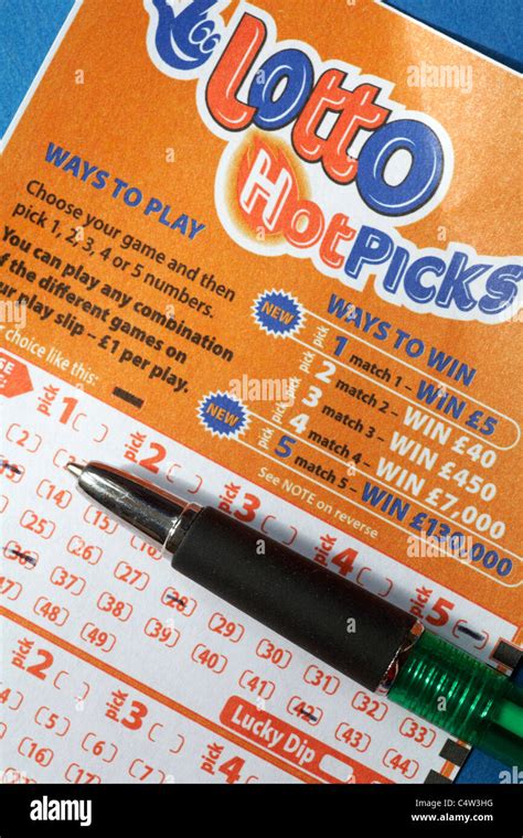 Lotto Hotpicks Hi Res Stock Photography And Images Alamy