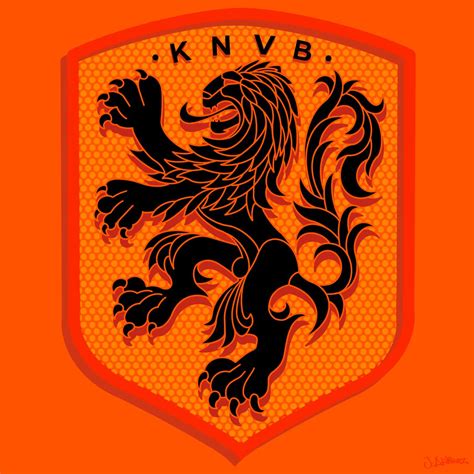 KNVB Netherlands Team Logo Design Football Wallpaper Football Logo