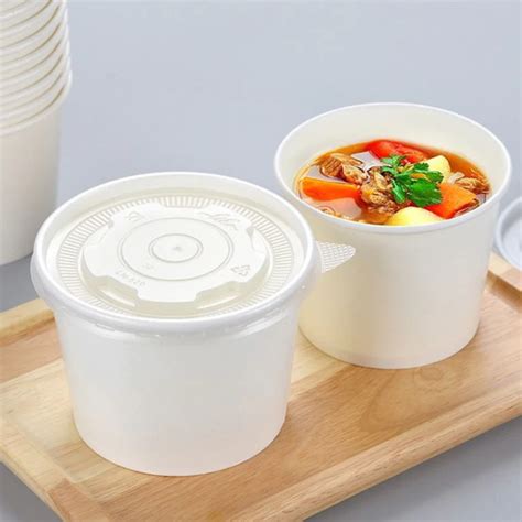 Container for Soup 12 Oz | Sustainable Choice For Hot & Cold Soup ...