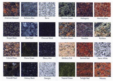 granite countertops marble countertops colors  granite