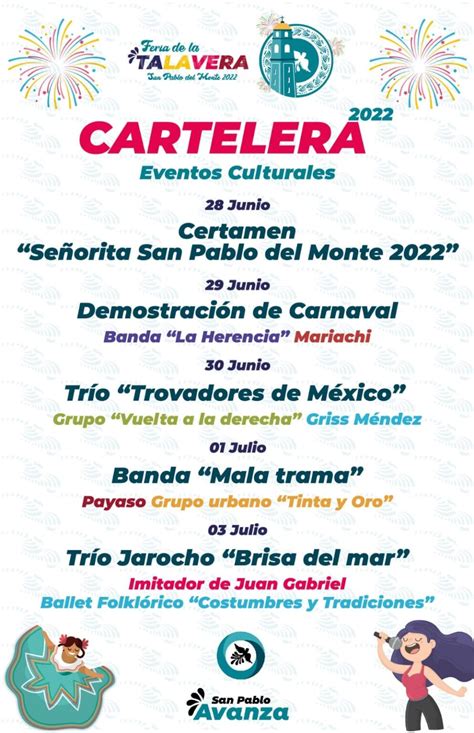 Feria De La Talavera San Pablo Del Monte 2022 FERIAS Y CONCIERTOS EN