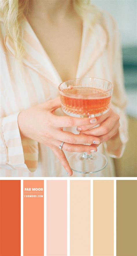 Salmon And Neutral Colour Scheme Colour Palette 160 1 Fab Mood