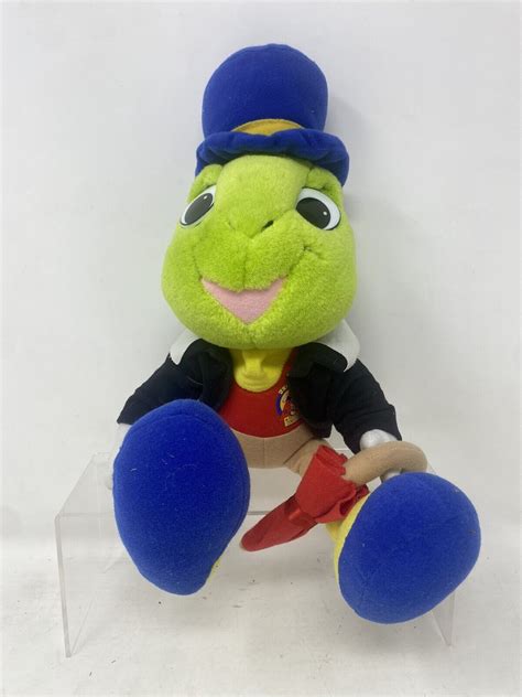 Jiminy Cricket Plush Disney Mattel Vintage 1992 Walt Disney Pinocchio