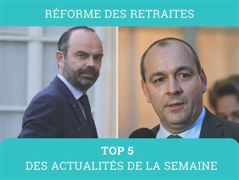 R Formeretraites Top Des Actualit S De La Semaine