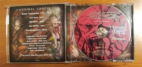 Cannibal Corpse Bloodthirst Cd Photo Metal Kingdom