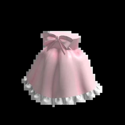 Bow Doll Dress Pink Roblox Item Rolimon S