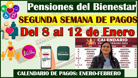 Quienes Cobran En Esta Segunda Semana De Las Pensiones Del Bienestar