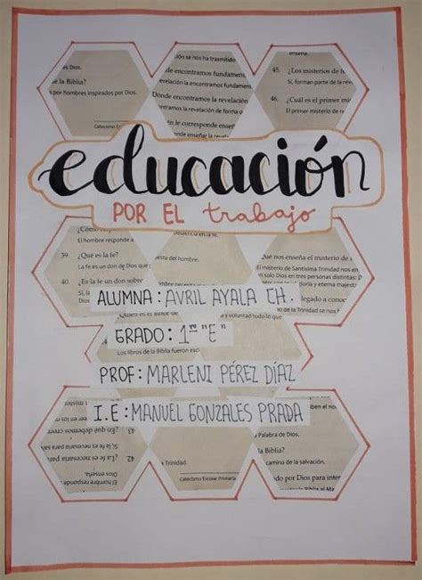 Educación por el trabajo Educacion para el trabajo Caratula para