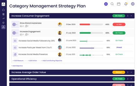 Category Management Strategy Template