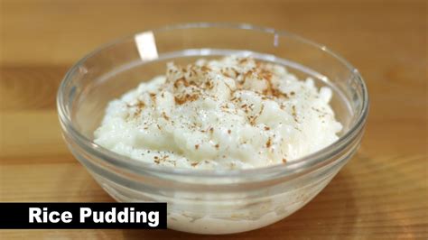 How To Make Rice Pudding Easy Rice Pudding Recipe Short Version