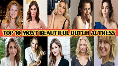 Top 10 Most Beautiful Dutch Actress Beautiful Actress In Netherlands