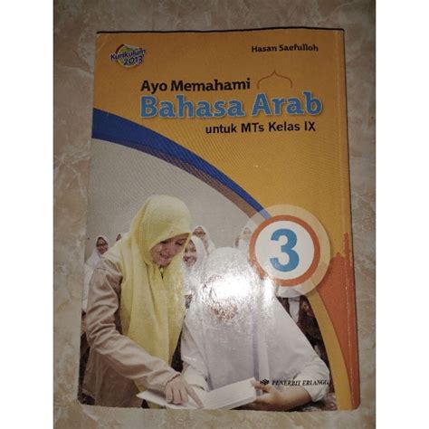 Jual Buku Bahasa Arab Sma Mts Kelas Ix Penerbit Erlangga Kurikulum