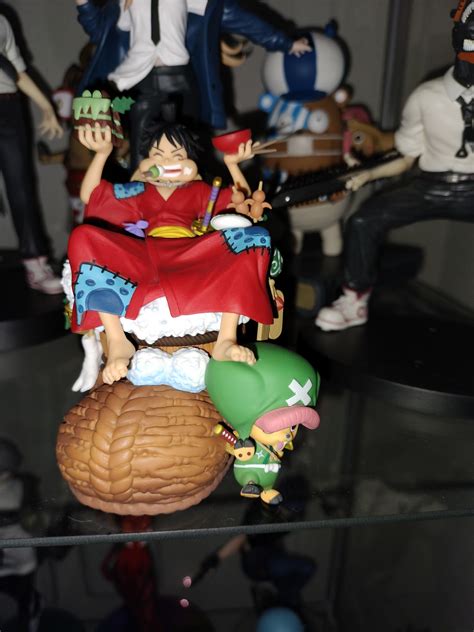 Megahouse One Piece Petitrama DX Log Box Rebirth Monkey D. Luffy Figure