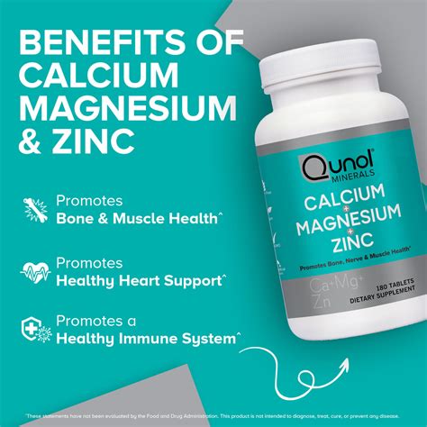 Calcium Magnesium Zinc, 3-in-1 Complex