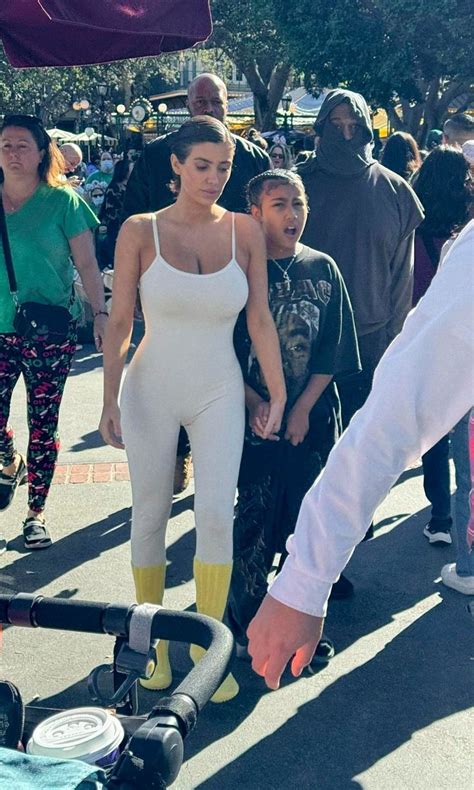 Kanye West’s daughter & Bianca Censori hold hands in Disney