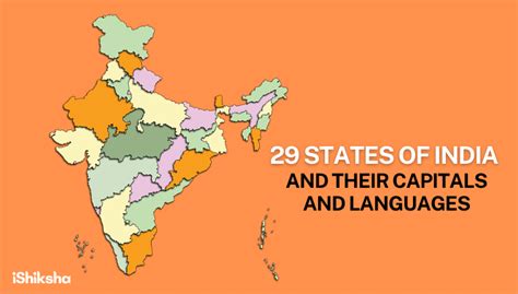 States Of India And Their Capitals And Languages Ishiksha