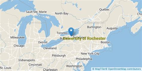 Rochester University Campus Map