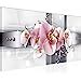 Runa Art Wandbild Blumen Orchidee 1 Teilig Modern Bild Auf Vlies