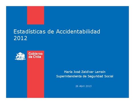 Estad Sticas De Accidentabilidad Suseso Biblioteca De Recursos