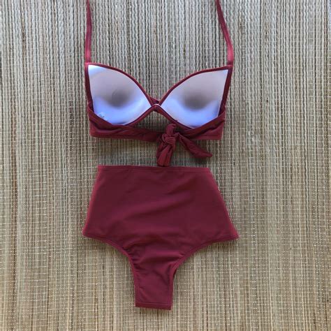 Biquini Transpassado Hot Pants Carmim Dondoca Moda Feminina Dondoca Moda Feminina