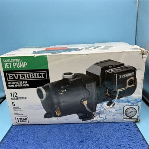 Everbilt Shallow Well Jet Pump 1000026697 J100A3 New 6948217022153 EBay