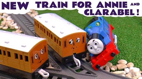 Annie and Clarabel Get A New Train - Toy Trains Story | Thomas and ...