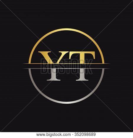 Initial YT Logo Vector & Photo (Free Trial) | Bigstock