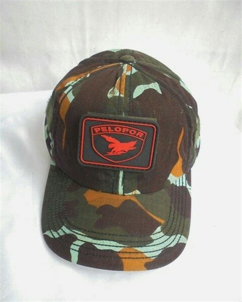 Jual Topi Velcro Loreng Pelopor Brimob Di Lapak Tactical Army And