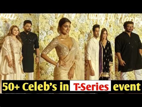 Celebrities Arrives At T Series Diwali Party Event Sunny Deol