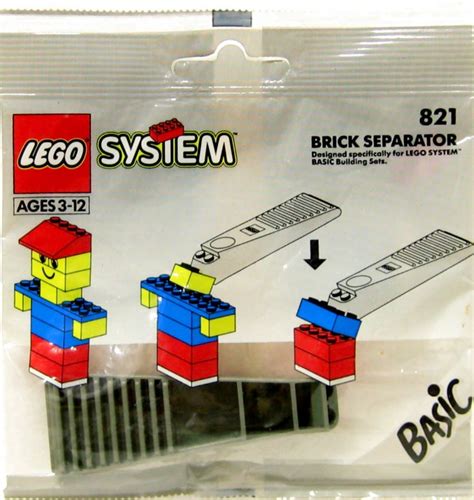 Lego 821 Basic Brick Separator Grey