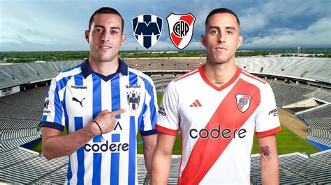 Monterrey Vs River Plate Partido Amistoso Youtube