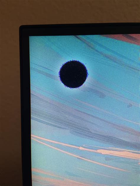 Black Spot Does Anyone Know What Could Have Caused This R Monitors