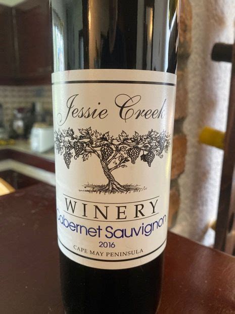 2021 Jessie Creek Winery Cabernet Sauvignon Usa New Jersey